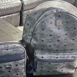 MCM backpack and shoulder bag